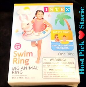 FREE with $20 Bundle INTEX Swim Ring Big Animal Ring